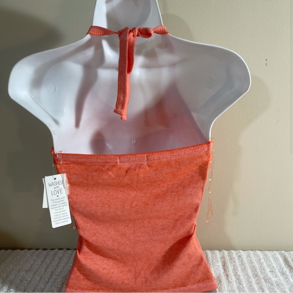 🧡 ULTRA FLIRT Ribbed Tank Top - Picture 2 of 3